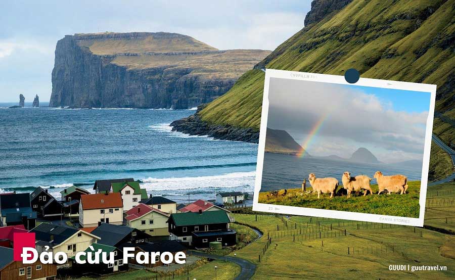 Khám phá đảo cừu Faroe xanh mát, yên bình