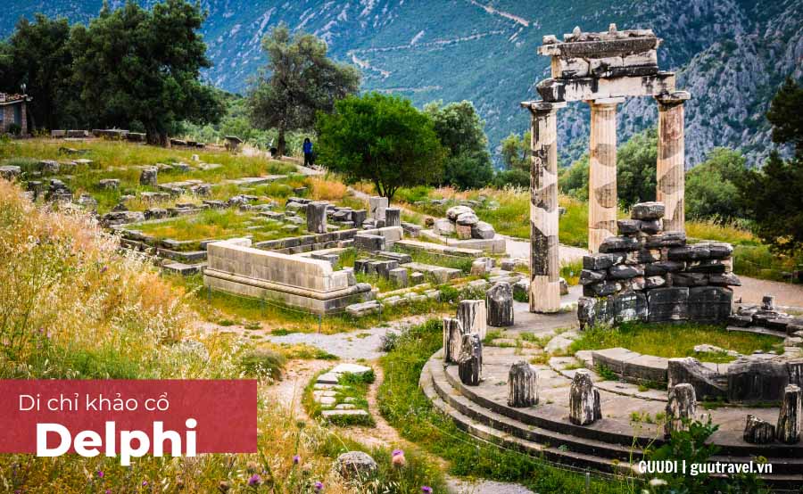 Di chỉ khảo cổ Delphi đã được UNESCO công nhận là Di sản thế giới cổ đại vào năm 1987