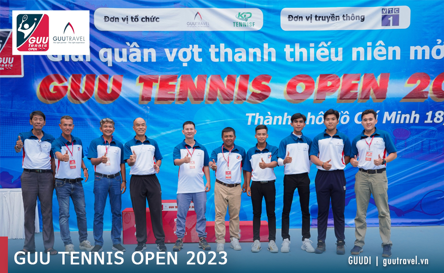Giải quần vợt thanh thiếu niên mở rộng GUU TENNIS OPEN lần 1 diễn ra thành công tốt đẹp-mục tiêu trở thành giải đấu chuyên nghiệp trong tương lai. 
