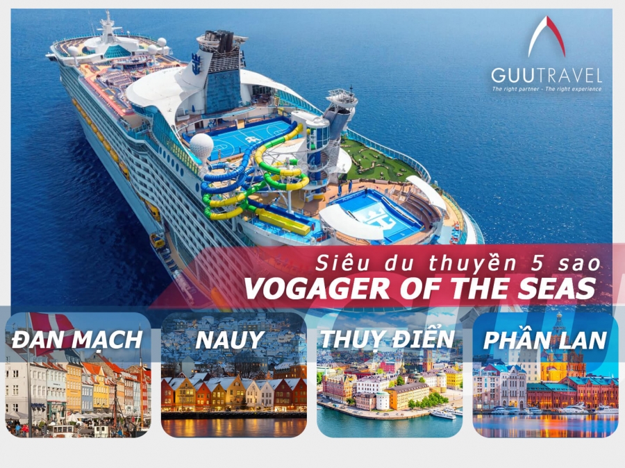 Tour khám phá Bắc Âu với siêu du thuyền Voyager Of The Seas