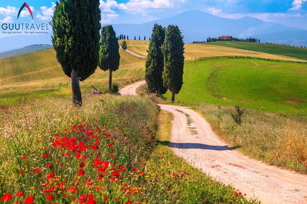 Tuscany vào mùa xuân