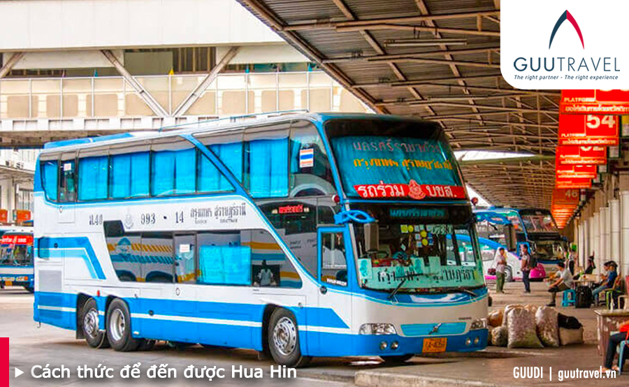 Cách thức để đến được Hua Hin