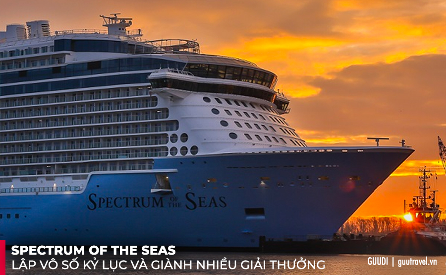 Cuối năm 2019, Spectrum of the Seas là tàu du lịch lớn nhất từng cập cảng Nga