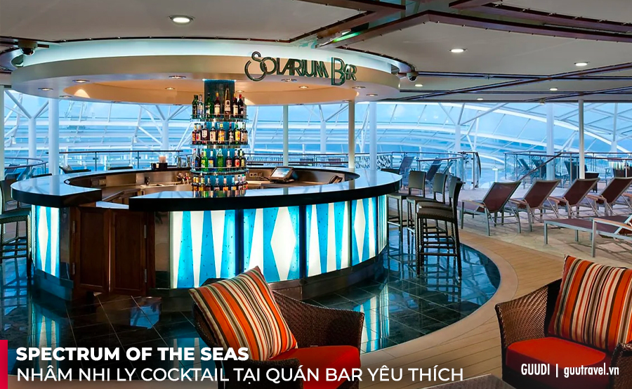 Dù gout quán bar ưa thích của bạn là gì, bạn chắc chắn sẽ tìm thấy nó trên Spectrum of the Sea