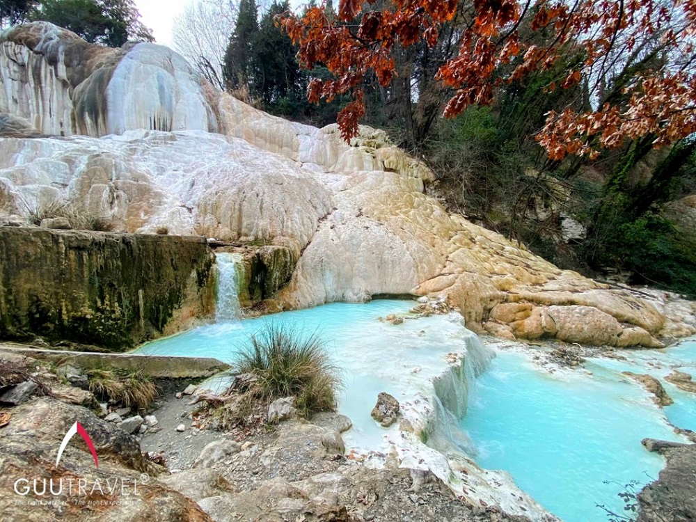 suối nước nóng Bagni San Filippo