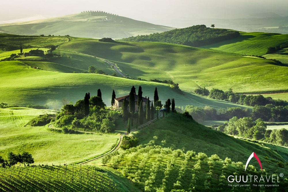 thiên đường Val D’Orcia