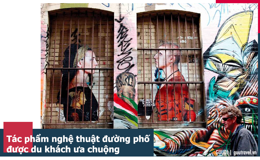 Nghệ thuật đường phố trên những con hẻm nhỏ