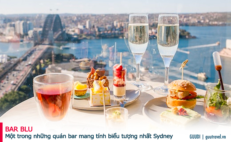Bar Blu là một trong những quán bar phục vụ cocktail mang tính biểu tượng nhất Sydney
