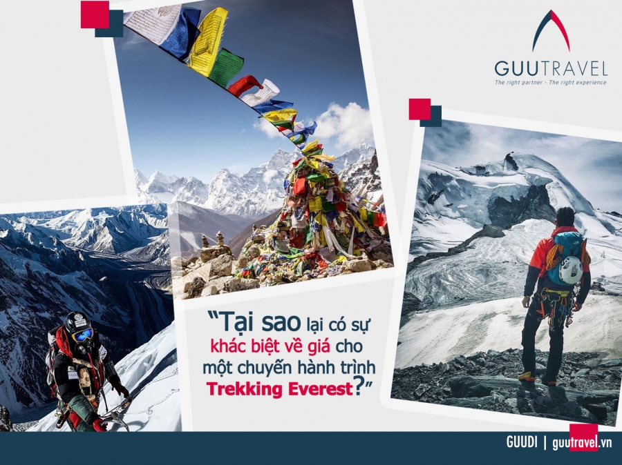 Tại sao lại có sự khác biệt về giá cho chuyến hành trình Trekking Everest?