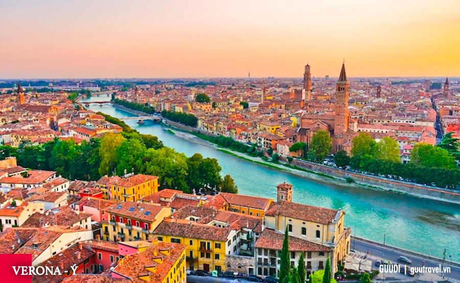 Verona - điểm đến du lịch lãng mạn tinh túy của Ý