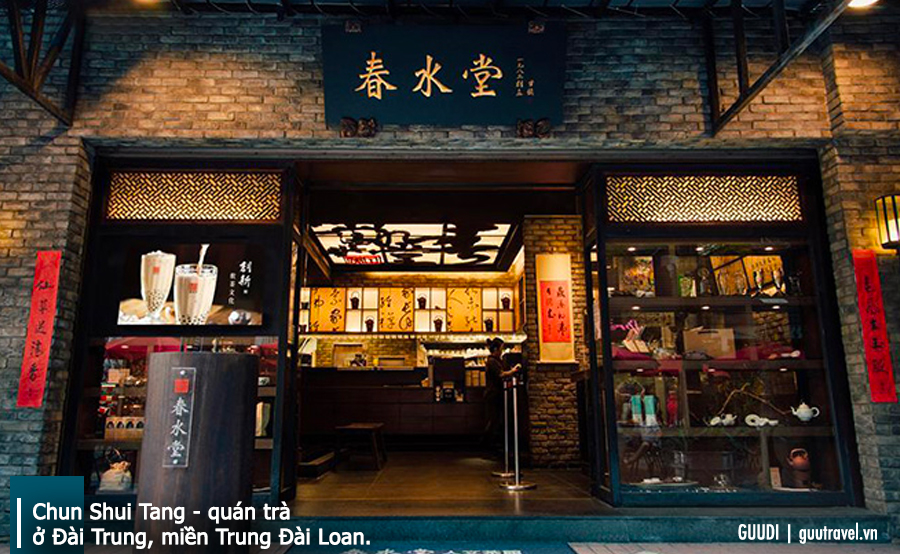 Chun Shui Tang ở Đài Trung, miền Trung Đài Loan.