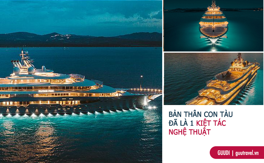 BẢN THÂN CON TÀU ĐÃ LÀ 1 KIỆT TÁC NGHỆ THUẬT