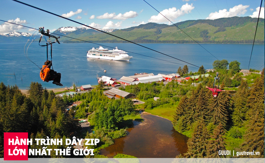 Hành trình dây zip lớn nhất thế giới
