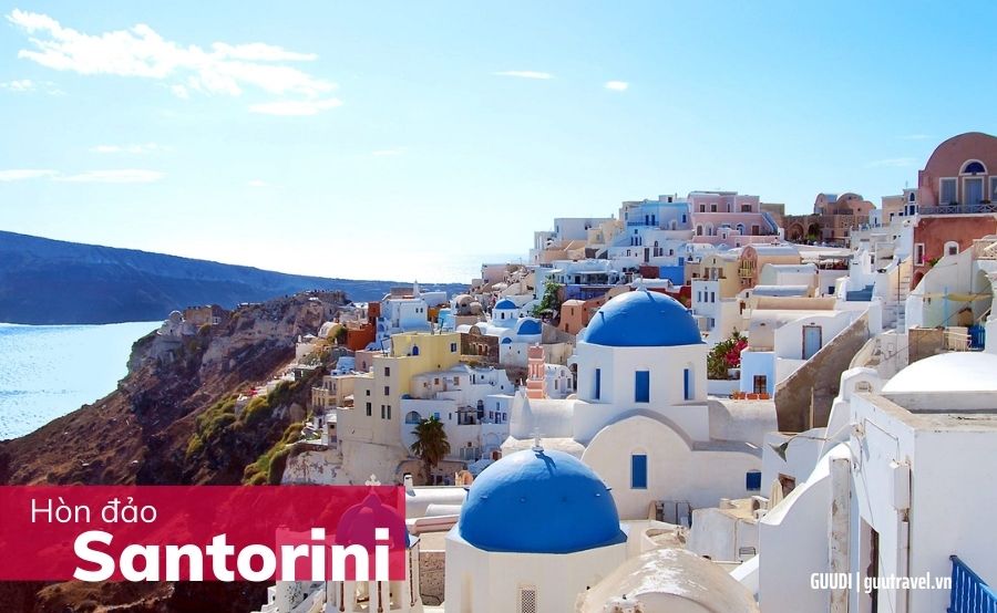 Hòn đảo thiên đường - Santorini