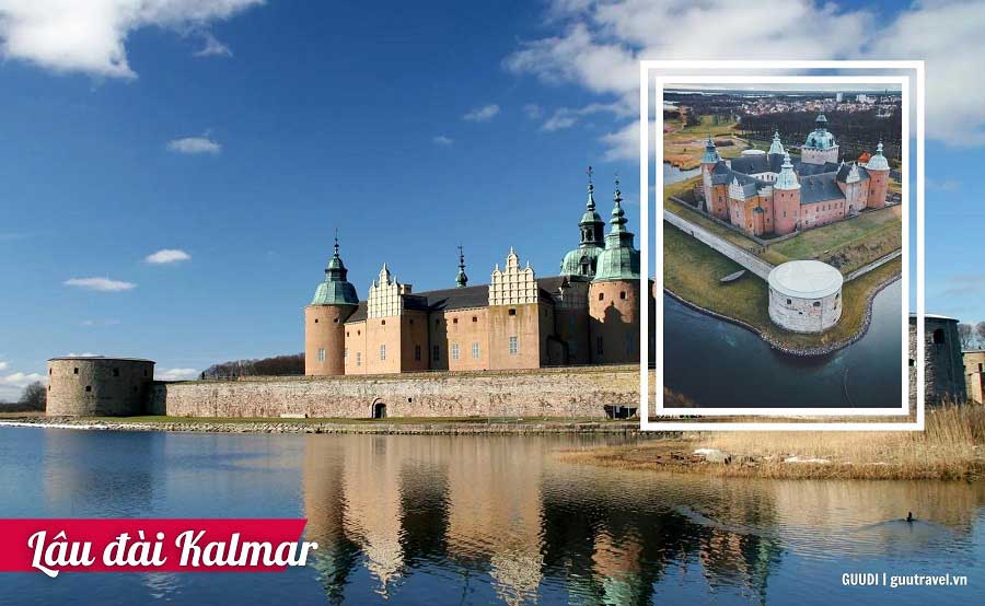 Lâu đài Kalmar với kiến trúc đậm chất châu Âu