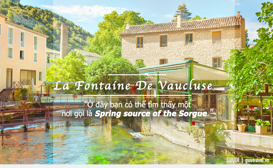 Fontaine – de – Sorgue