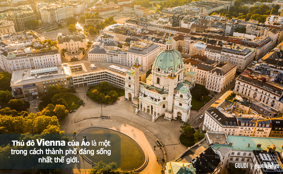 Kiến trúc thanh lịch của Vienna