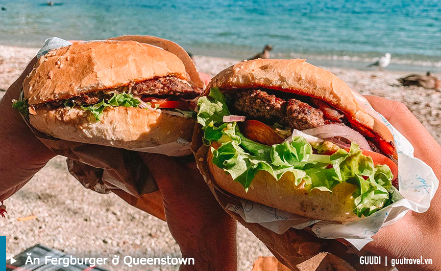 Trải nghiệm cảm giác ăn Fergburger ở Queenstown