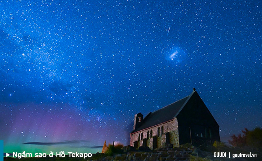 Đi ngắm sao ở ồ Tekapo