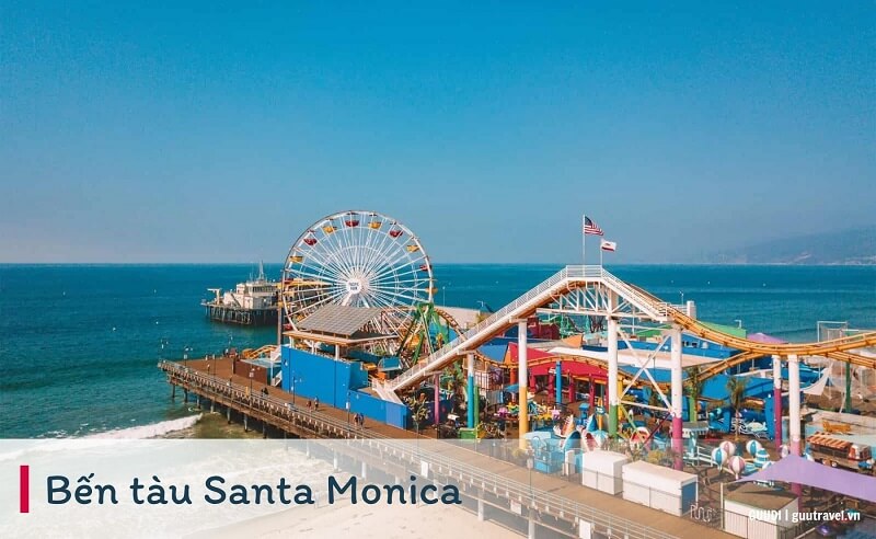Bến tàu Santa Monica thường xuyên xuất hiện trong phim ảnh