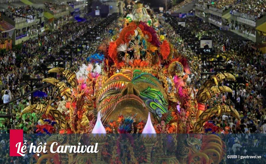 Lễ hội Carnival đầy màu sắc trên đường phố