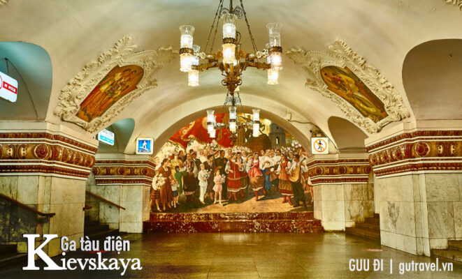 Ga “Kievskaya”(đường vòng tròn)