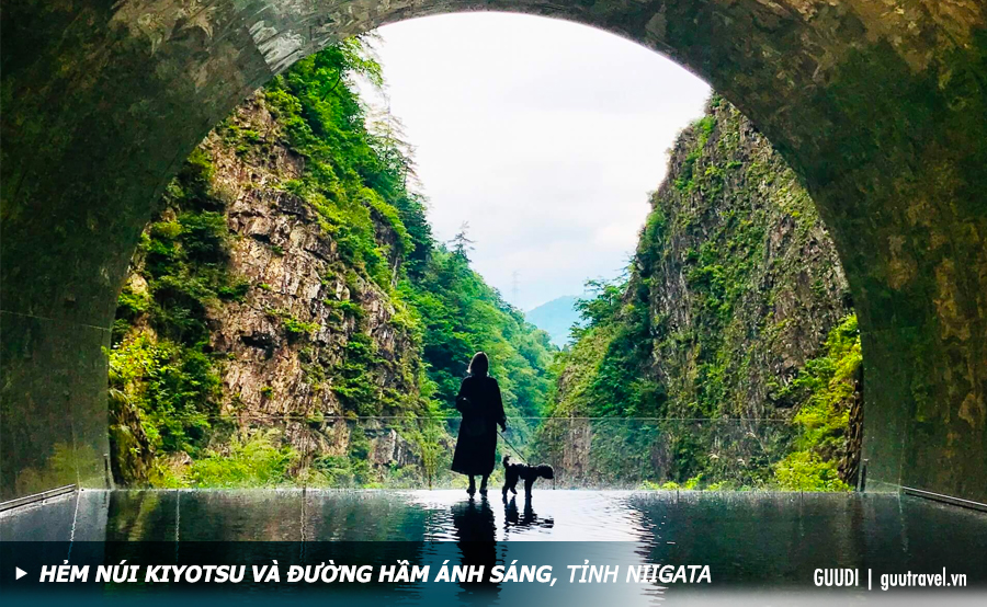 Hẻm núi Kiyotsu và Đường hầm ánh sáng, tỉnh Niigata