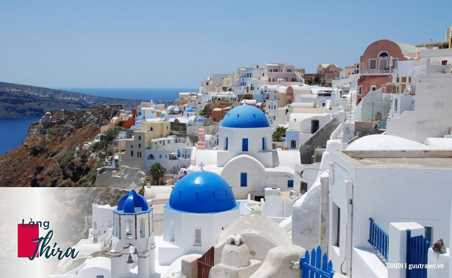 Đến Santorini vào tháng 6