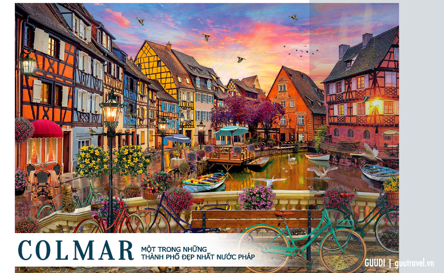 Colmar là một trong những thành phố nổi tiếng ở Pháp