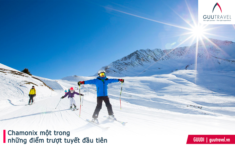 Chamonix - một trong những điểm trượt tuyết đầu tiên