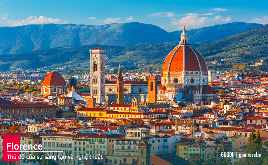 Florence - thủ đô của sự sáng tạo và nghệ thuật