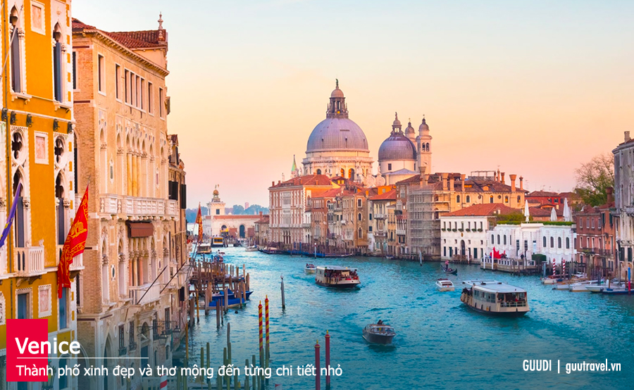 Venice - thành phố xinh đẹp và thơ mộng đến từng chi tiết nhỏ