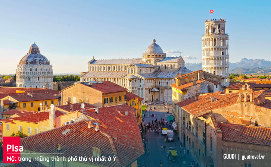 Pisa là một trong những thành phố thú vị nhất ở Ý