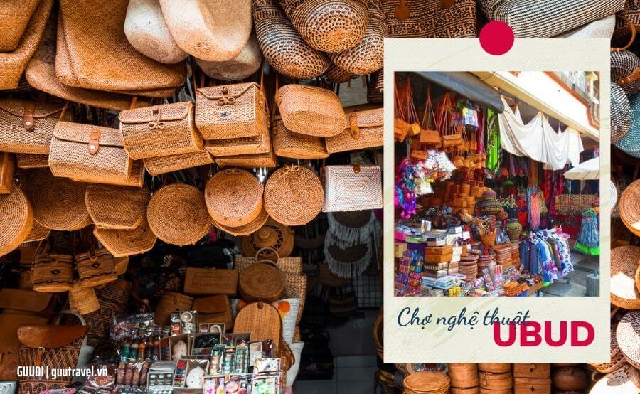 Khu chợ nghệ thuật truyền thống Ubud