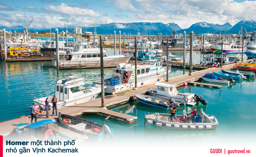 Một thành phố nhỏ gần Vịnh Kachemak