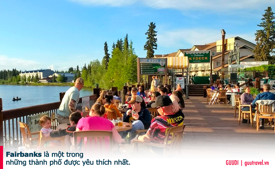 Fairbanks là một trong những thành phố được yêu thích nhất