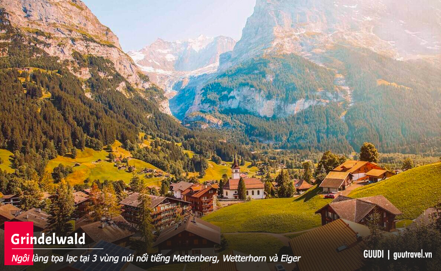 Vùng đất thần tiên – thị trấn Grindelwald