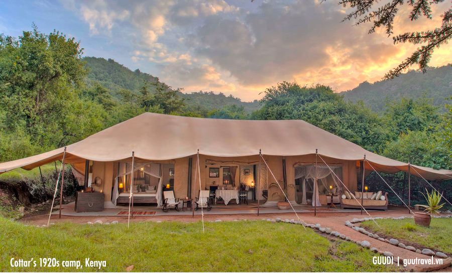 Cottar’s 1920s camp, Kenya