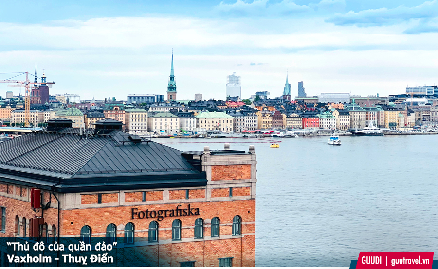 Vaxholm, thường được gọi là “Thủ đô của quần đảo"