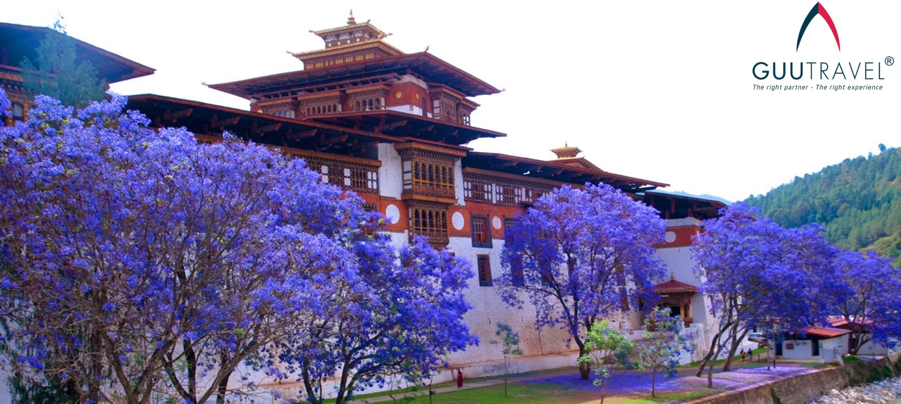 Thị trấn Punakha ở Bhutan