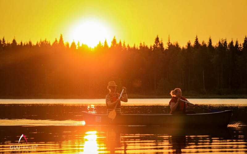 Midnight Sun ở Lapland