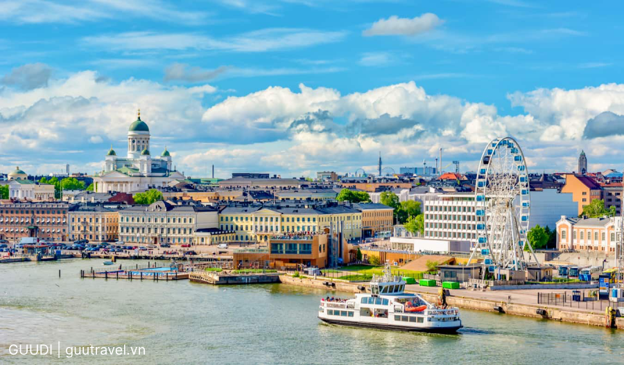 Thành phố thủ đô Helsinki Phần Lan