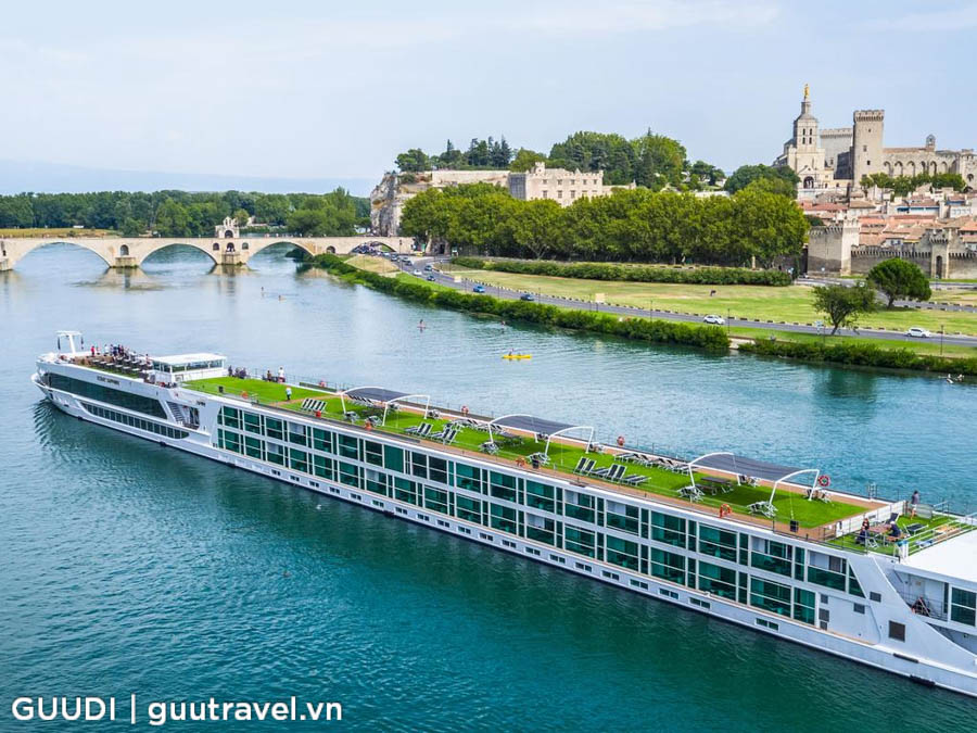 Du thuyền trên Sông Garonne và Dordogne của Pháp