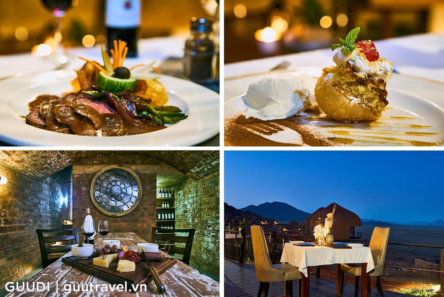 ẩm thực tại khách sạn Desert Hills Lodge