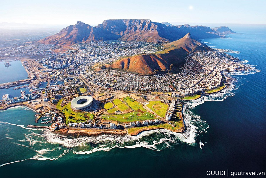 Toàn cảnh thị trấn Cape Town