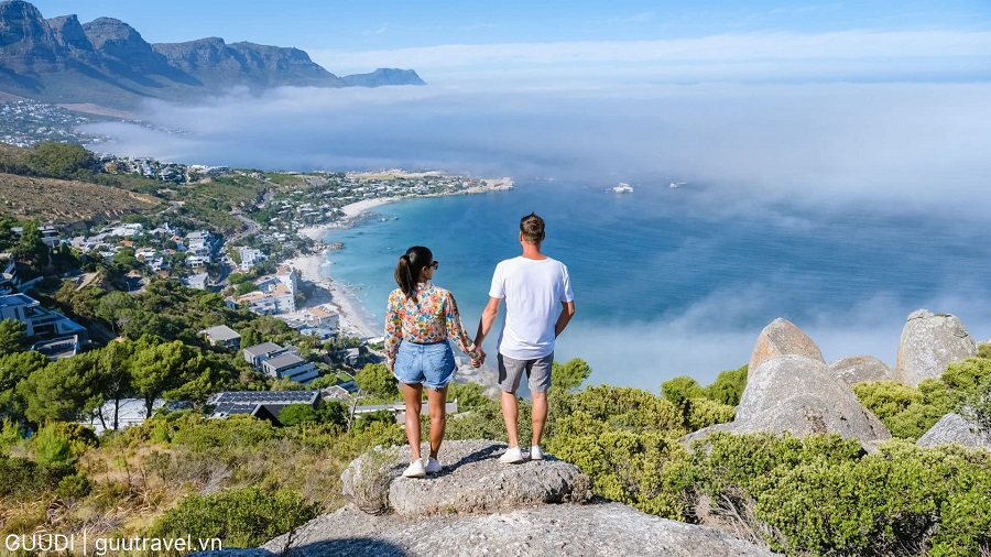 Săn mây trên đỉnh thị trấn Cape Town