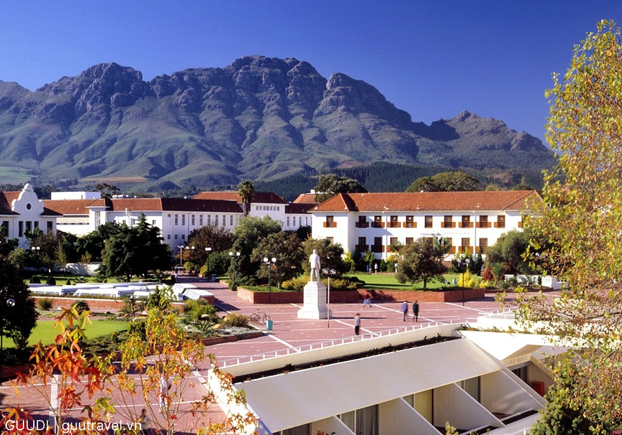 Kiến trúc Hà Lan cổ tại Stellenbosch