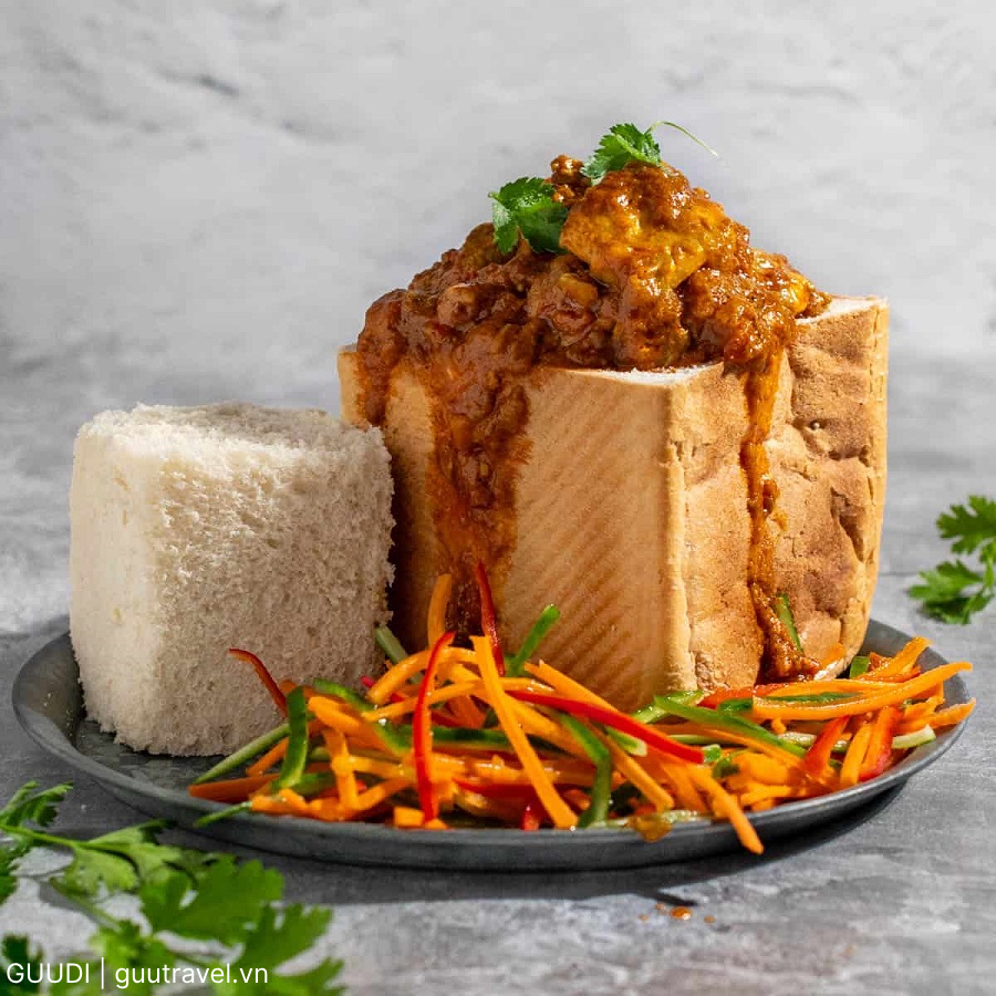 Đặc sản Bunny Chow của người Nam Phi