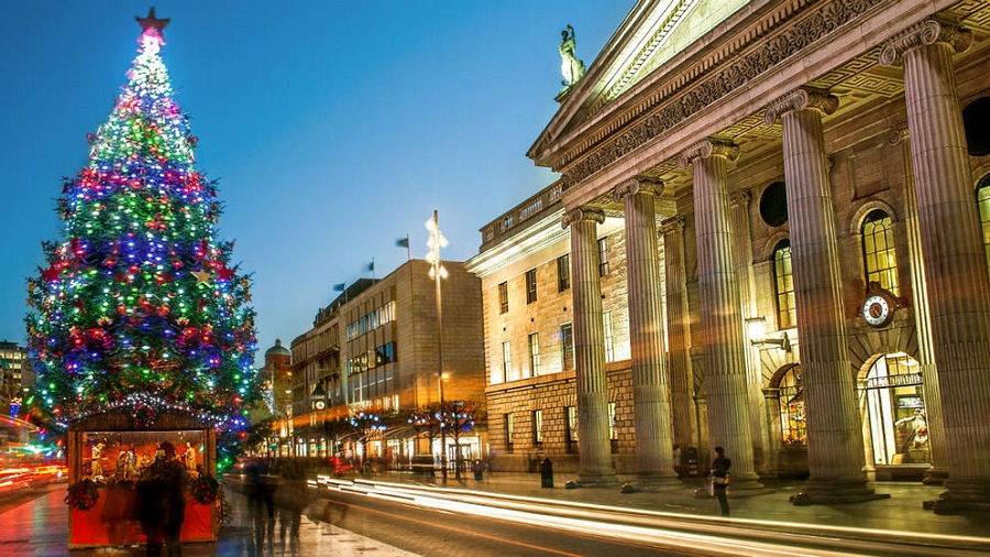 Dublin dịp Giáng sinh