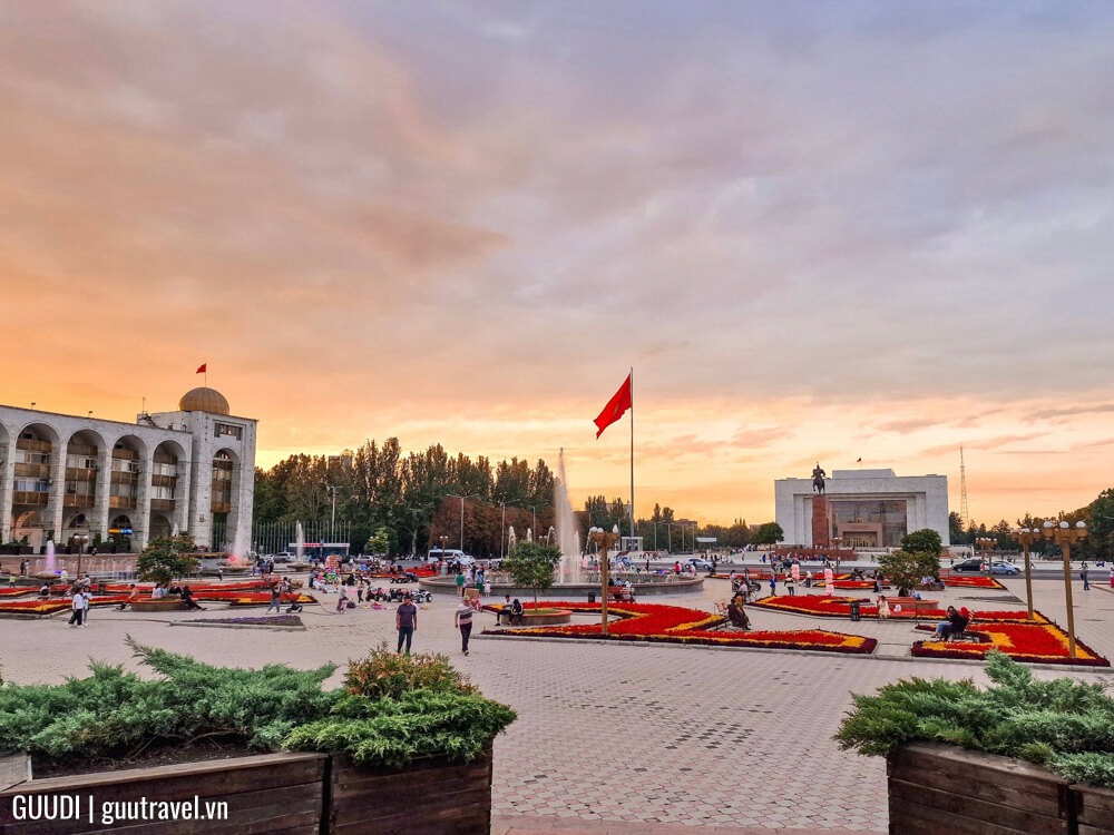 Bishkek – thủ đô Kyrgyzstan.